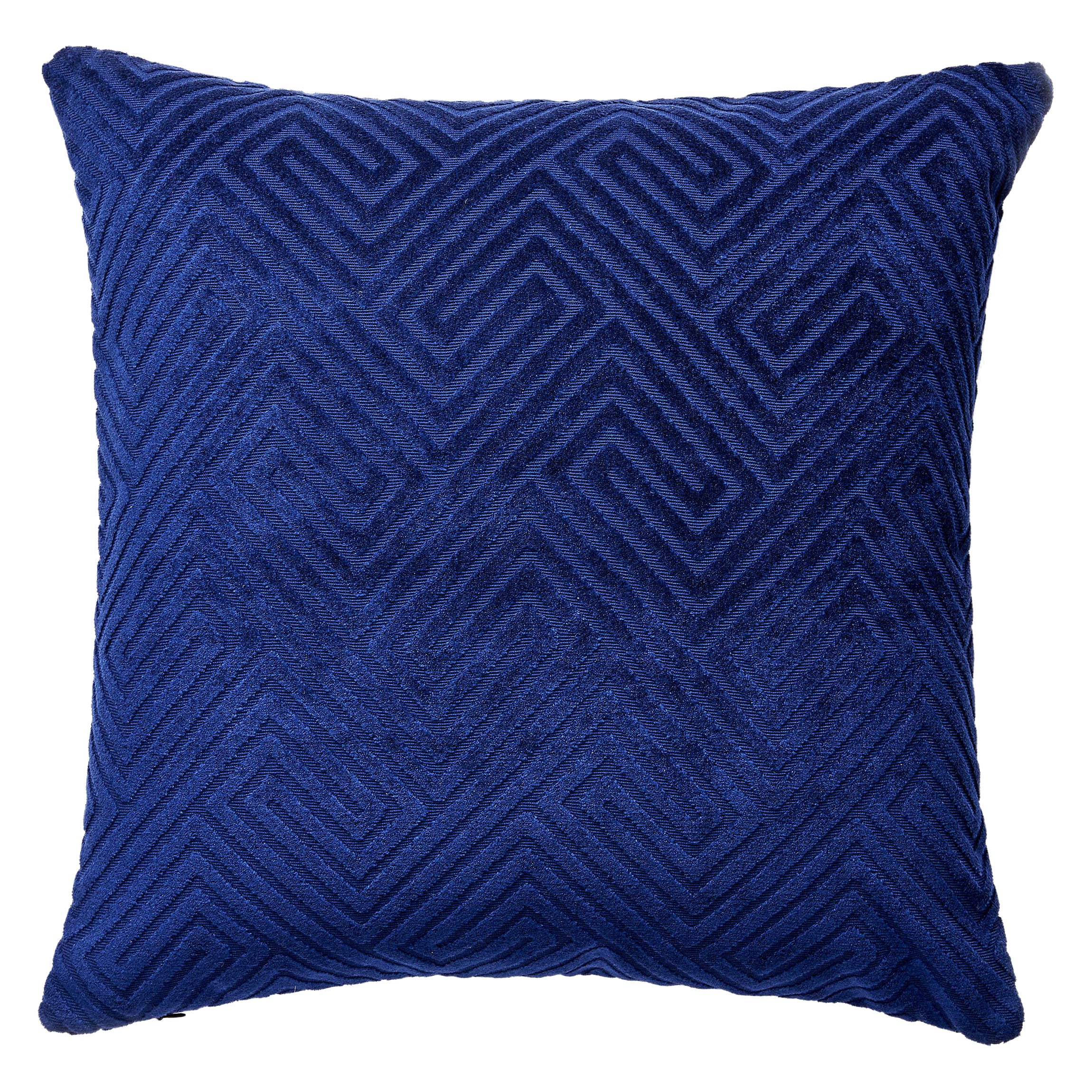 Meander Velvet Outdoor Pillow For Sale