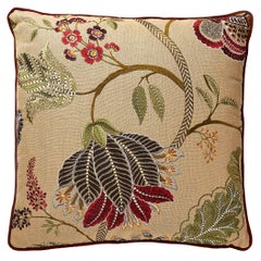 Coussin à broderie Palampore