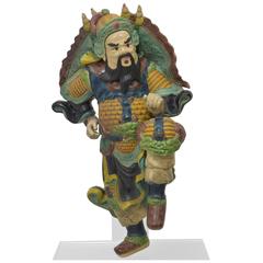 Chinese Warrior Roof Tile