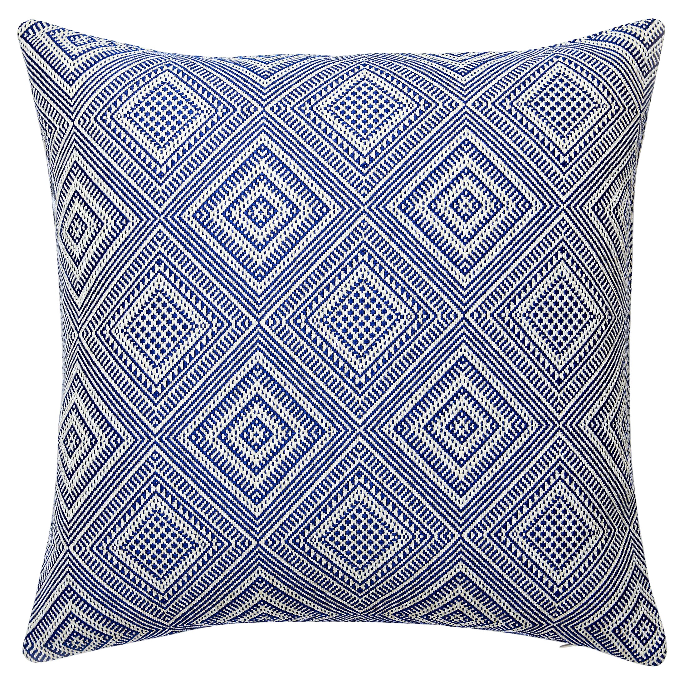Antigua Weave Outdoor Pillow For Sale