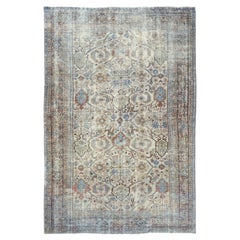 Used Persian Mahal Distressed Rug 26372