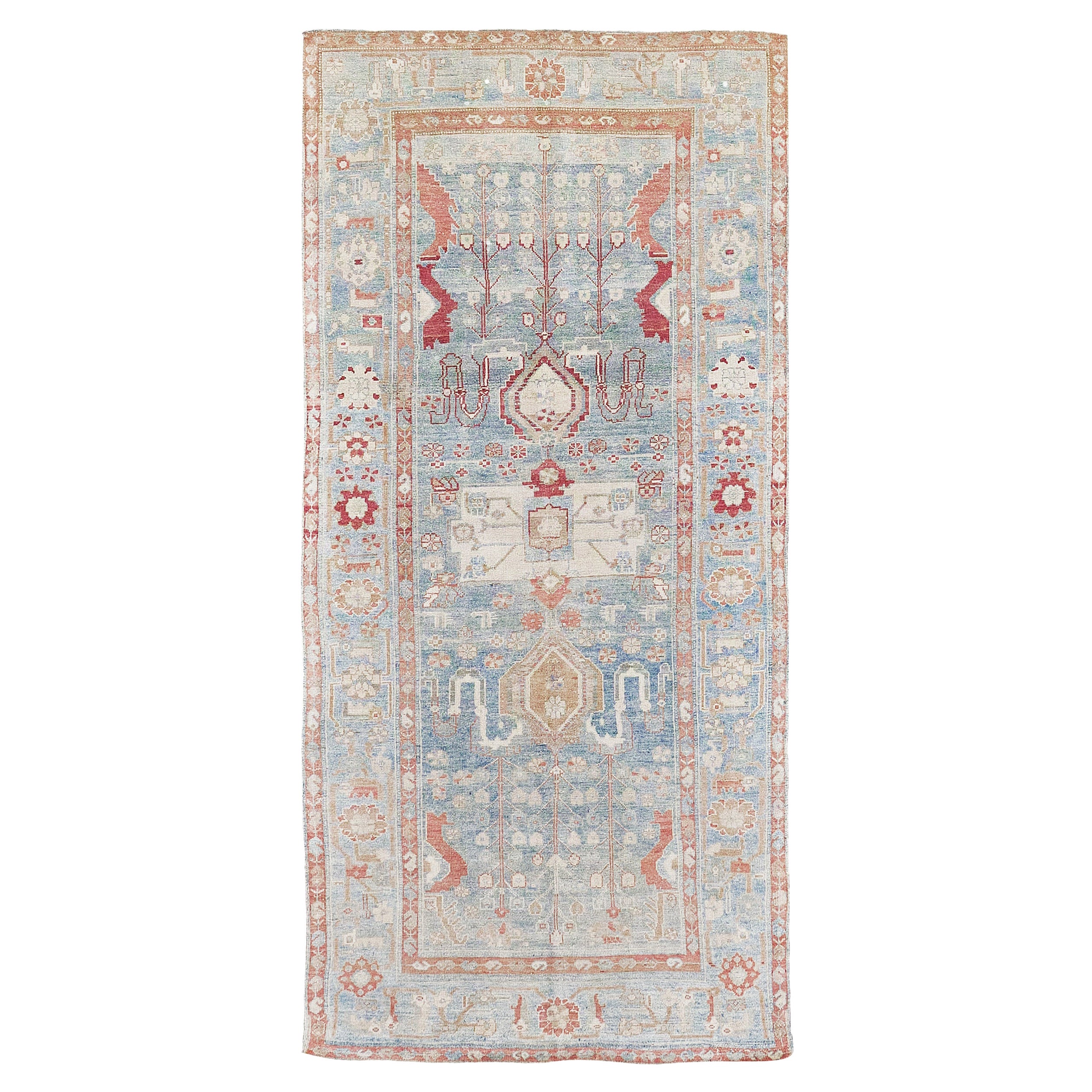 Antique Persian Malayer Runner 26807 For Sale