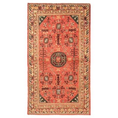 Antique Turkestan Khotan Rug