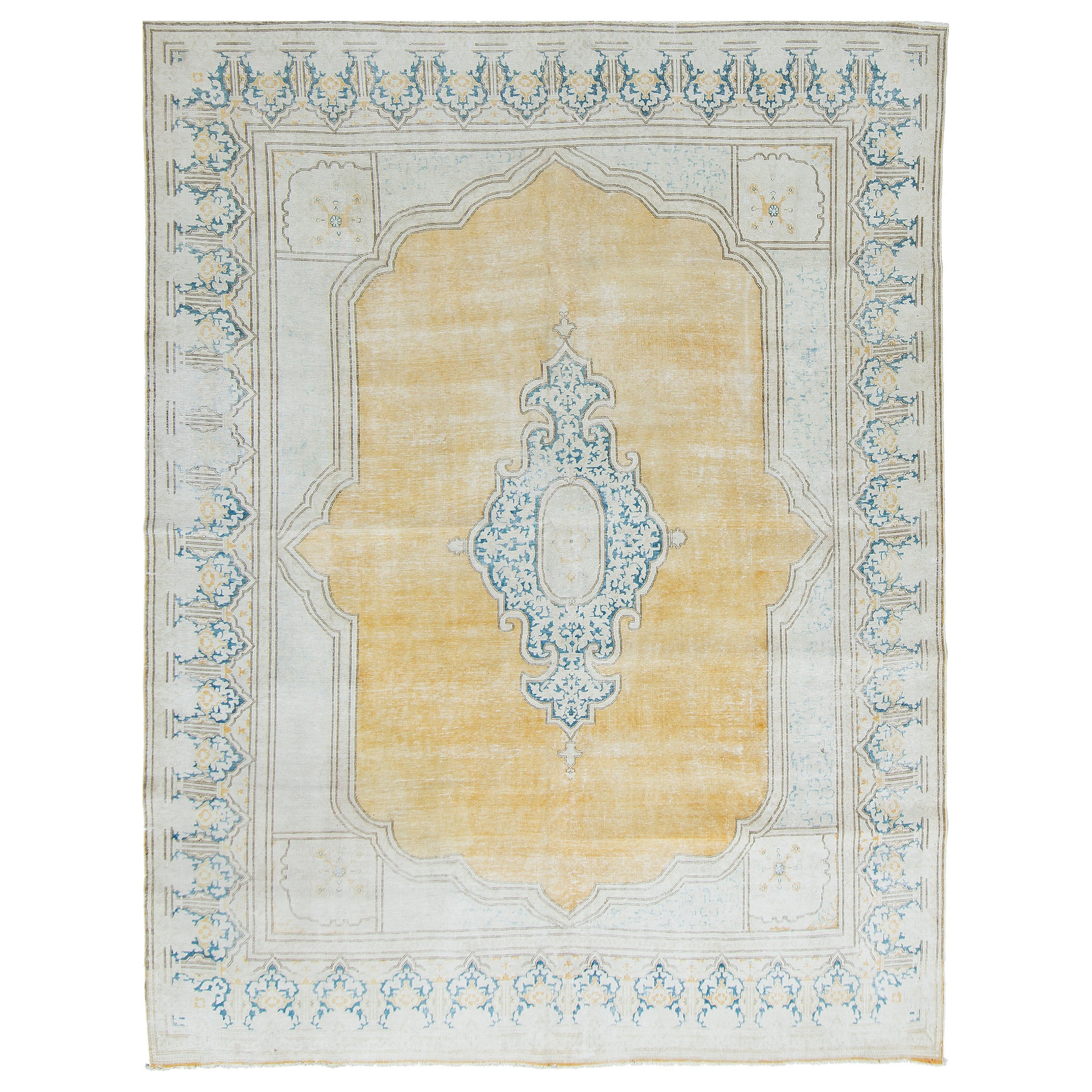 Vintage Persian Kerman 28109 For Sale