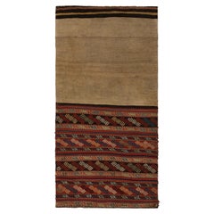 Antique Persian Bag Kilim Runner with Geometric Patterns, from Rug & Kilim
