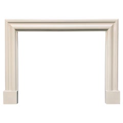 Used Edwardian Hardwood Bolection Fireplace Surround.