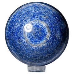 Sphère en lapis-lazuli poli d'Afghanistan (4", 5,2 lbs)
