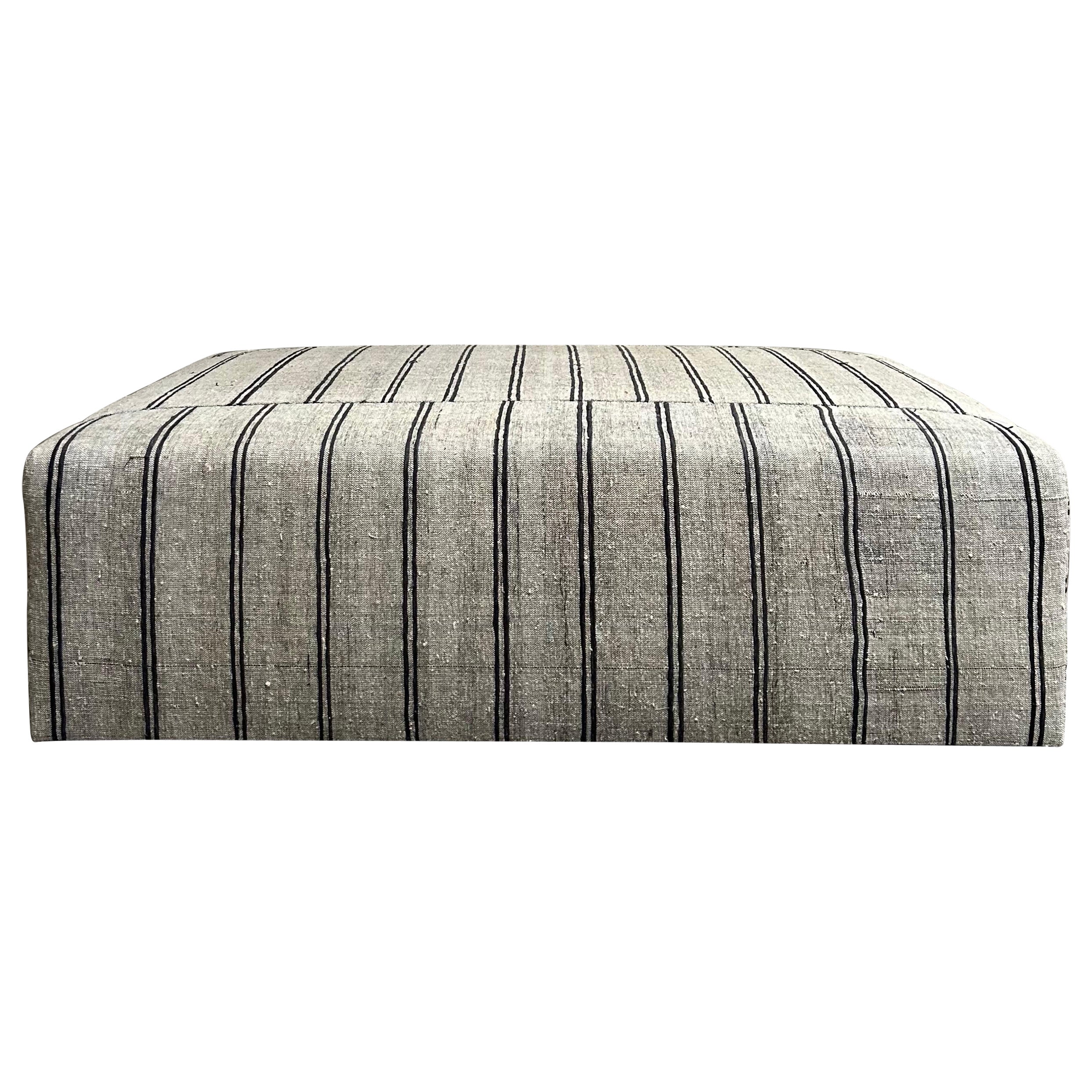 Turkish Rug Ottoman at 1stDibs turkish ottoman furniture, rug covered