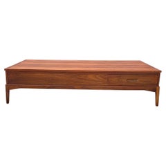 1960er Jahre Mid Century Nussbaum Lane's Rhythm Couchtisch