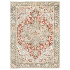 Antique Persian Heriz Rug 29735