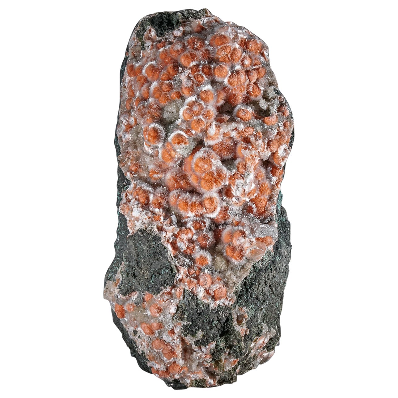 Thomsonite with Mesolite from Soygaon, Aurangabad District, Maharashtra, India