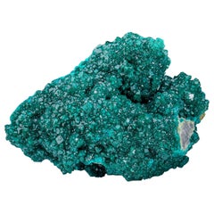 Dioptase provenant de la mine de Tsumeb, Otavi-Bergland District, Oshikoto, Namibia (265 grammes