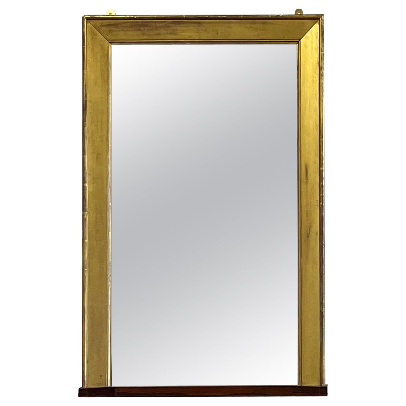 A Mid Nineteenth Century English Gilt Mirror  For Sale