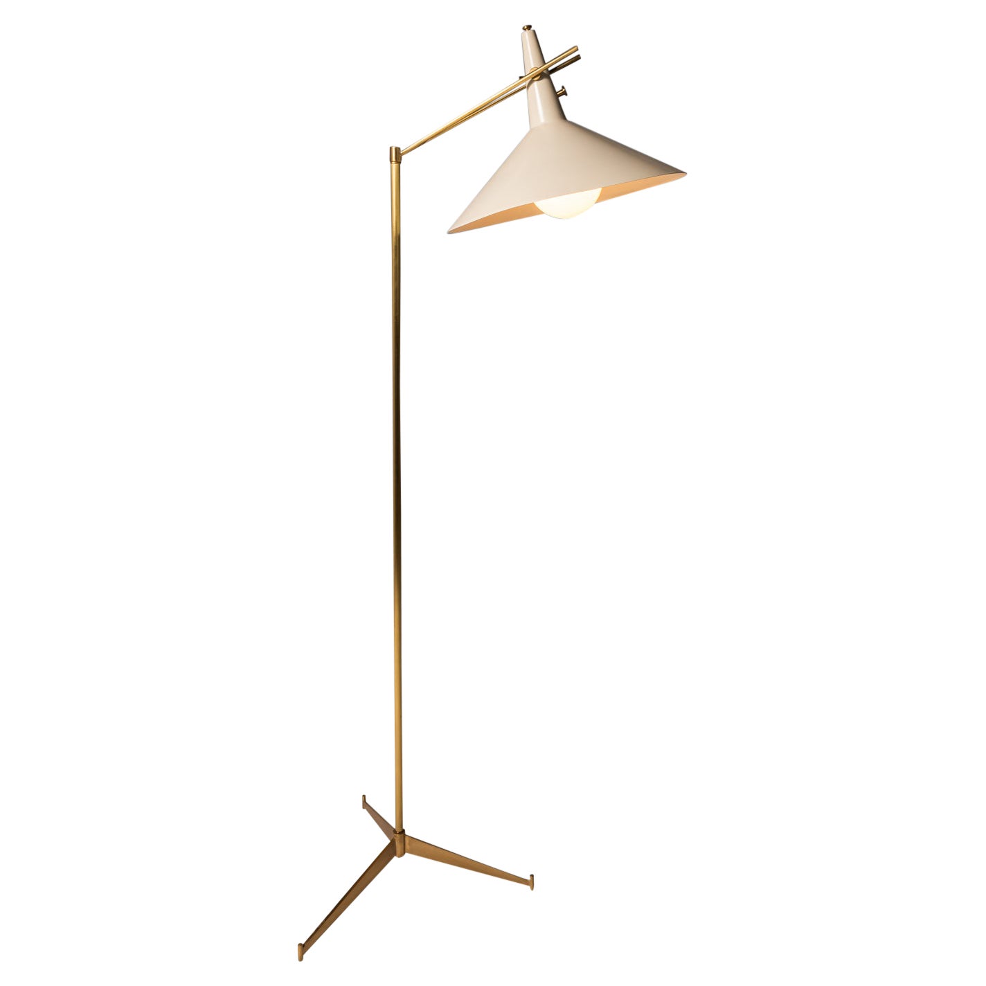 Mid-Century Model E-11 Floor Lamp by Paul McCobb for Directional, USA, c. 1950's For Sale