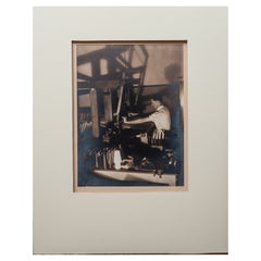 Doris Ulmann, Platinum Print 'Man at a Loom, Berea, Kentucky'