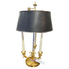 Französische Bouillotte-Lampe aus dem 19.