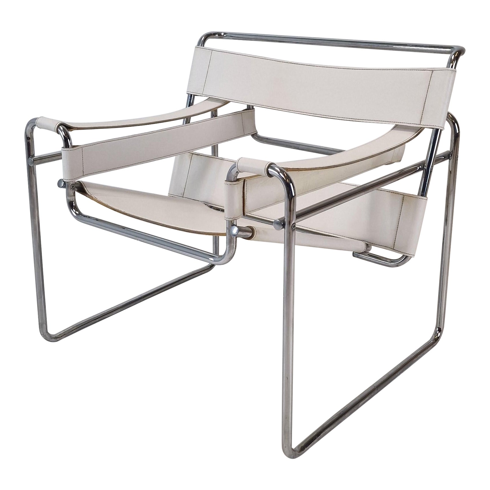 Chaise Wassily de Marcel Breuer, années 1980