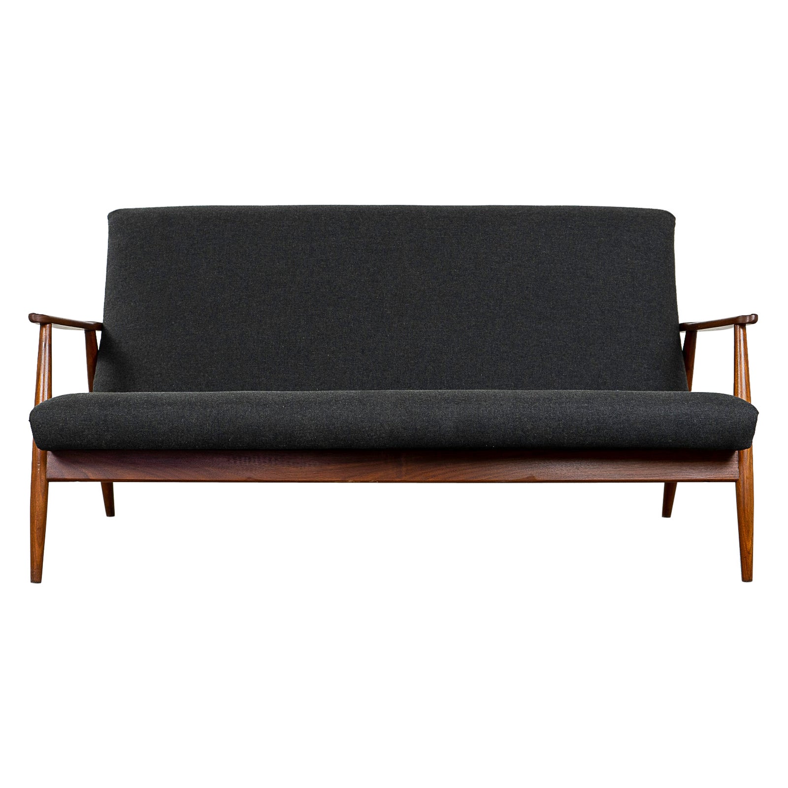 Danish Modern Teak Sofa For Sale at 1stDibs