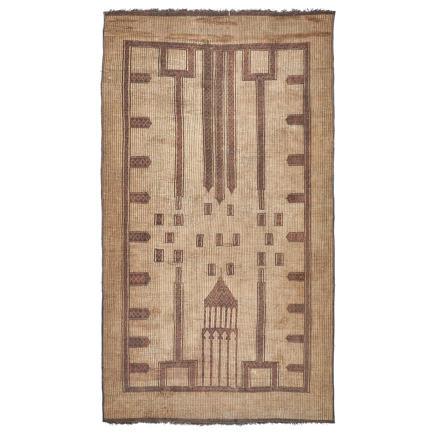 Mehraban Vintage African Tuareg Mat For Sale