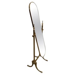 Specchio Oscillante Realizzato In Italia XX Secolo