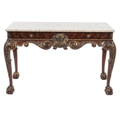 George III Marble Top Console
