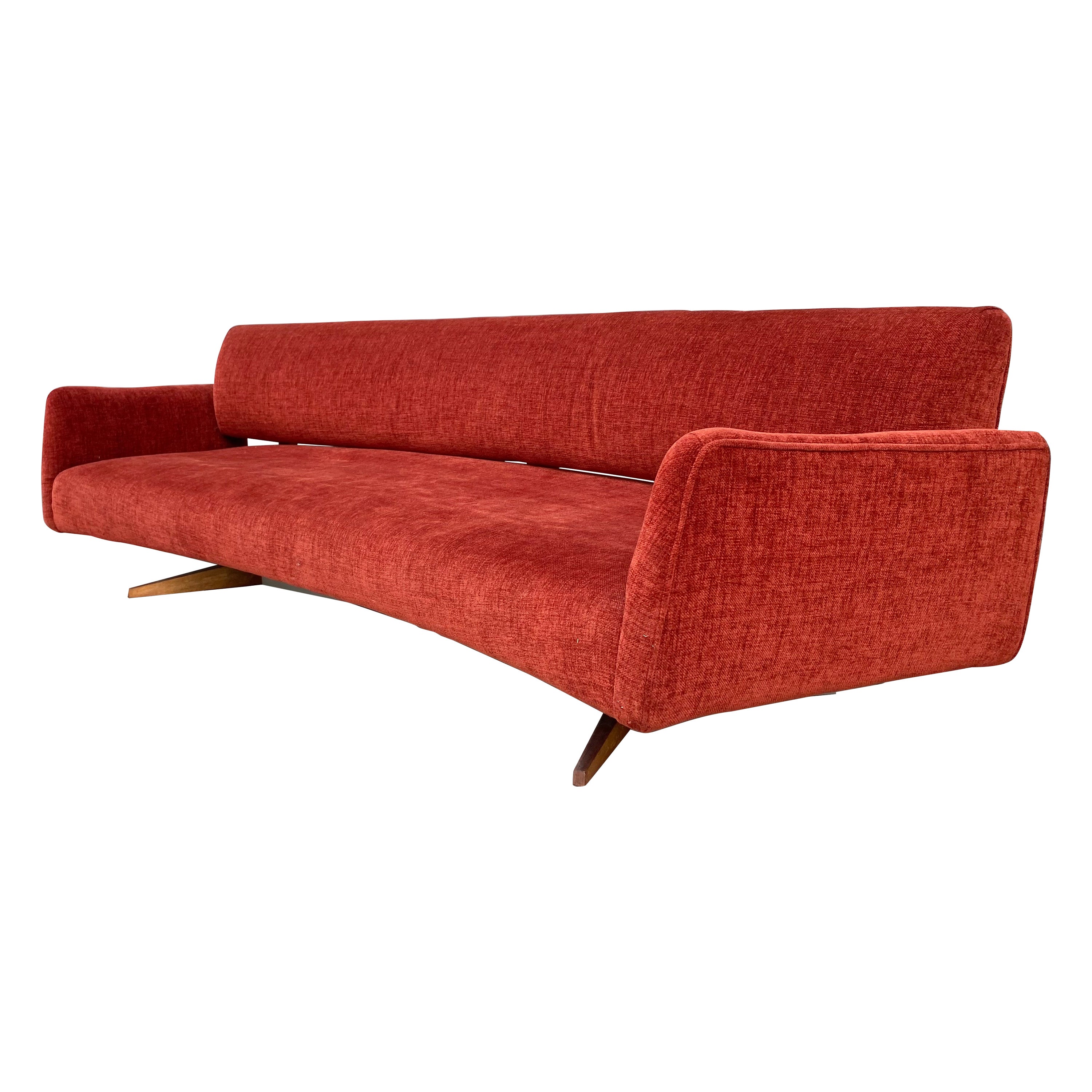 Atemberaubendes Sofa, Jens Risom zugeschrieben, Mid-Century Modern im Angebot