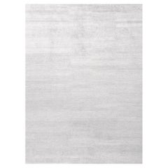 Mehraban Solid Design Bamboo Silk Rug Dara