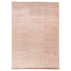 Mehraban Modern Design Bamboo Silk Ribbed Rug Vita