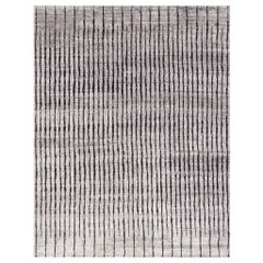 Mehraban Modern Design Bamboo Silk Rug Linea