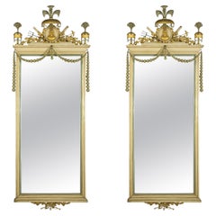 Antique A pair of Majorcan Carlos IV mirrors