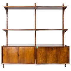 Antique Danish Mid Century Rosewood Wall System