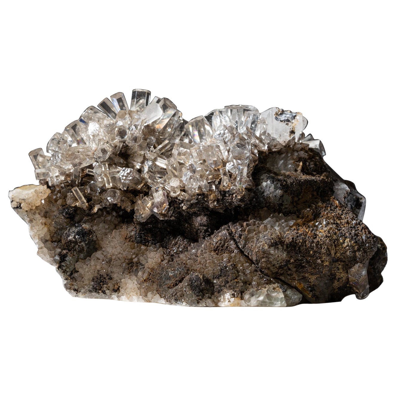 Optical Calcite Crystals from Leiping Mine, Guiyang, Hunan, China For Sale