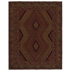 Baluch-Teppich mit Gold-, Blau-, Rot- und Grünmustern, von Rug & Kilim 
