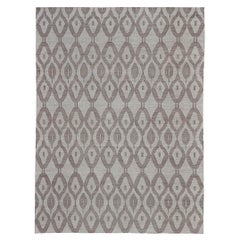 Alfombra plana contemporánea Colección Cielo Zag Mocha