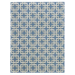 Contemporary Flat-Weave Rug Cielo Collection Estera Peacock