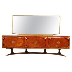 Italian Rosewood sideboard by Vittorio Dassi for Lissone, 1950s