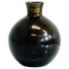 Bronze vase by Just Andersen, 1920s, Denmark