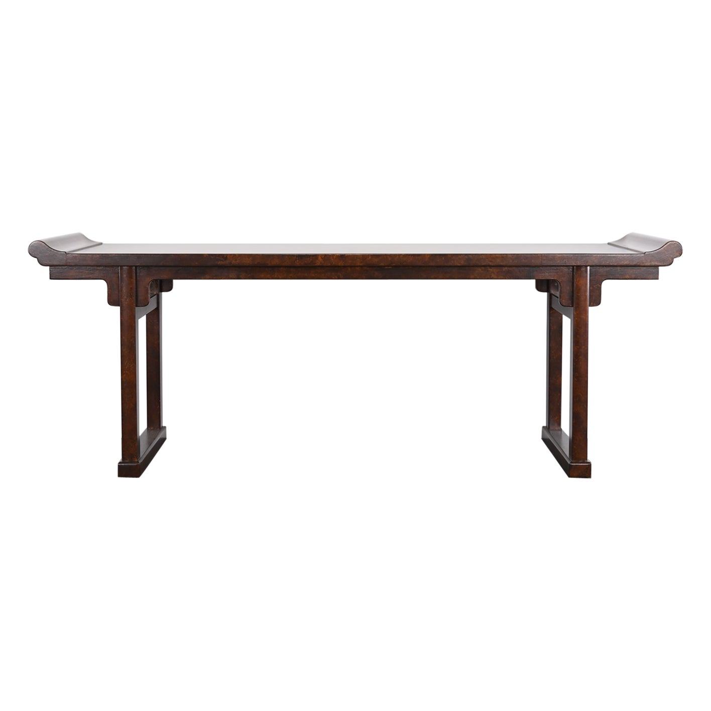 Chinese Altar Table in Tortoise Shell in the manner of Baker, 1980s For Sale