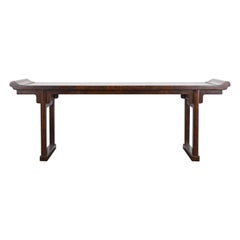 Used Chinese Altar Table in Tortoise Shell in the manner of Baker, 1980s