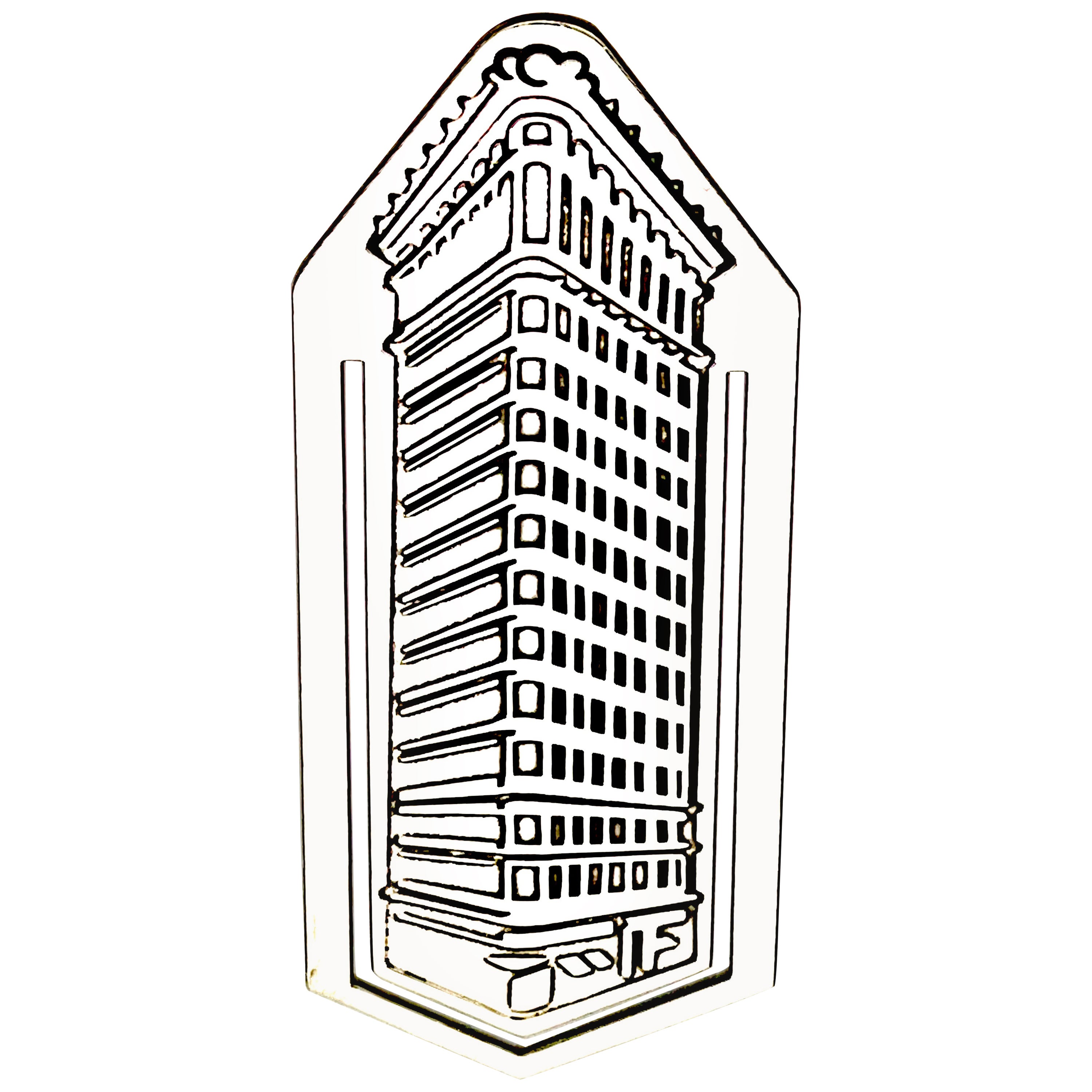 Tiffany & Co.  Sterling Flatiron Building NY NY, Bookmark  en vente