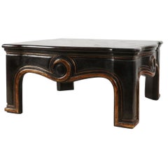 Gregorius Pineo Black & Gold Morrison Cocktail Coffee Table