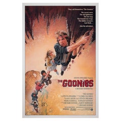 Vintage The Goonies 1985 US 1 Sheet Film Movie Poster, DREW STRUZAN