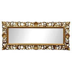 Florentine giltwood wall mirror