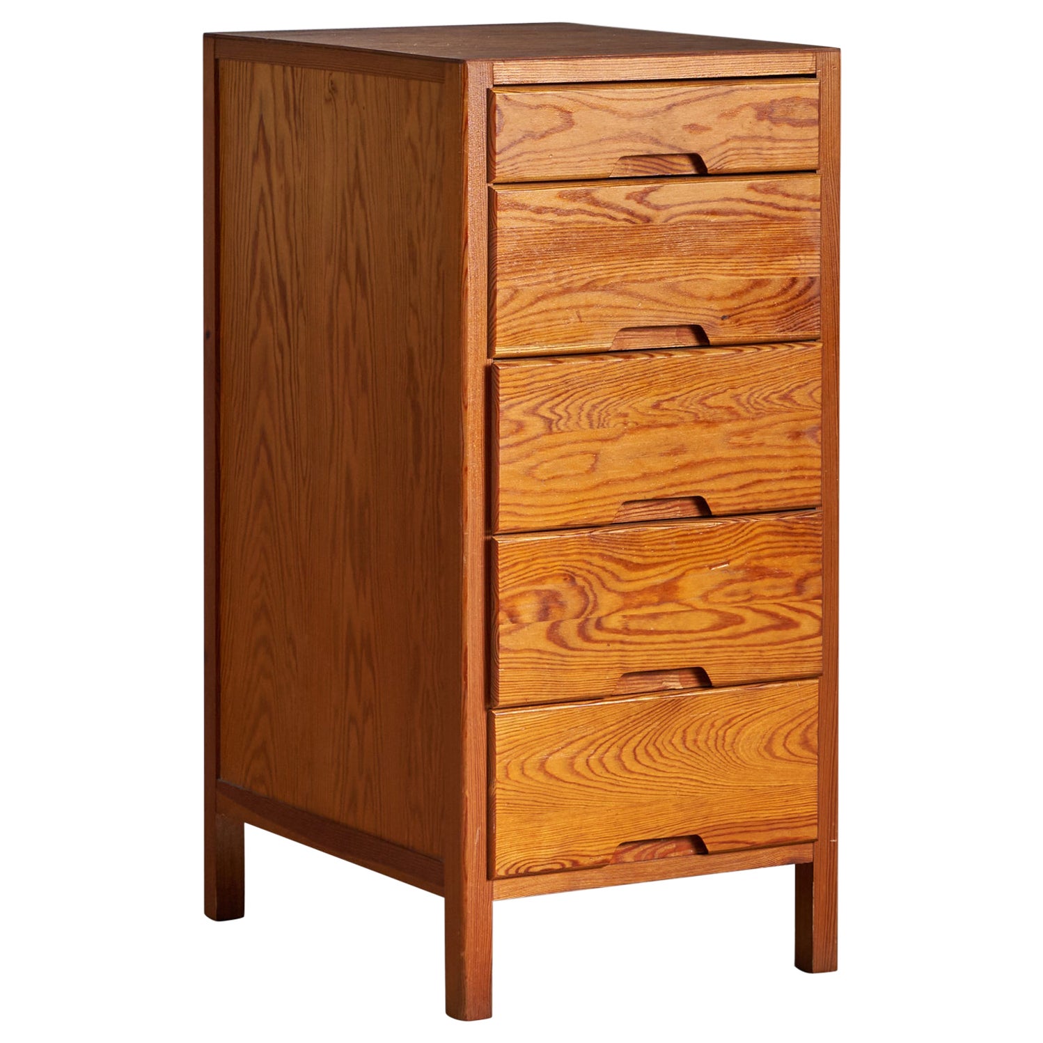 Swedish Designer, Chest of Drawers, Pine, Sweden, 1960s