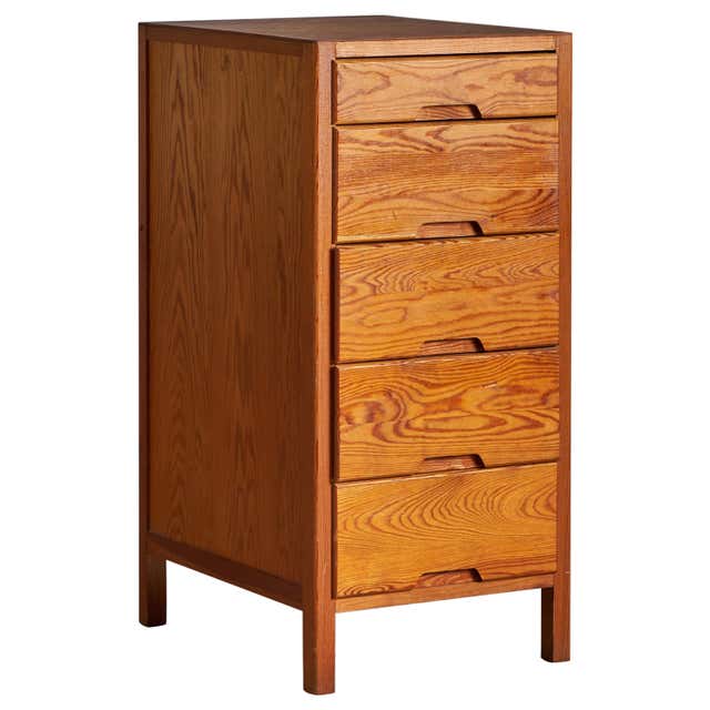 Swedish Designer, Commode, Pine, Sweden, 1970s For Sale at 1stDibs