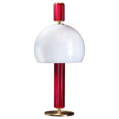 Single table lamp "RED CANES"