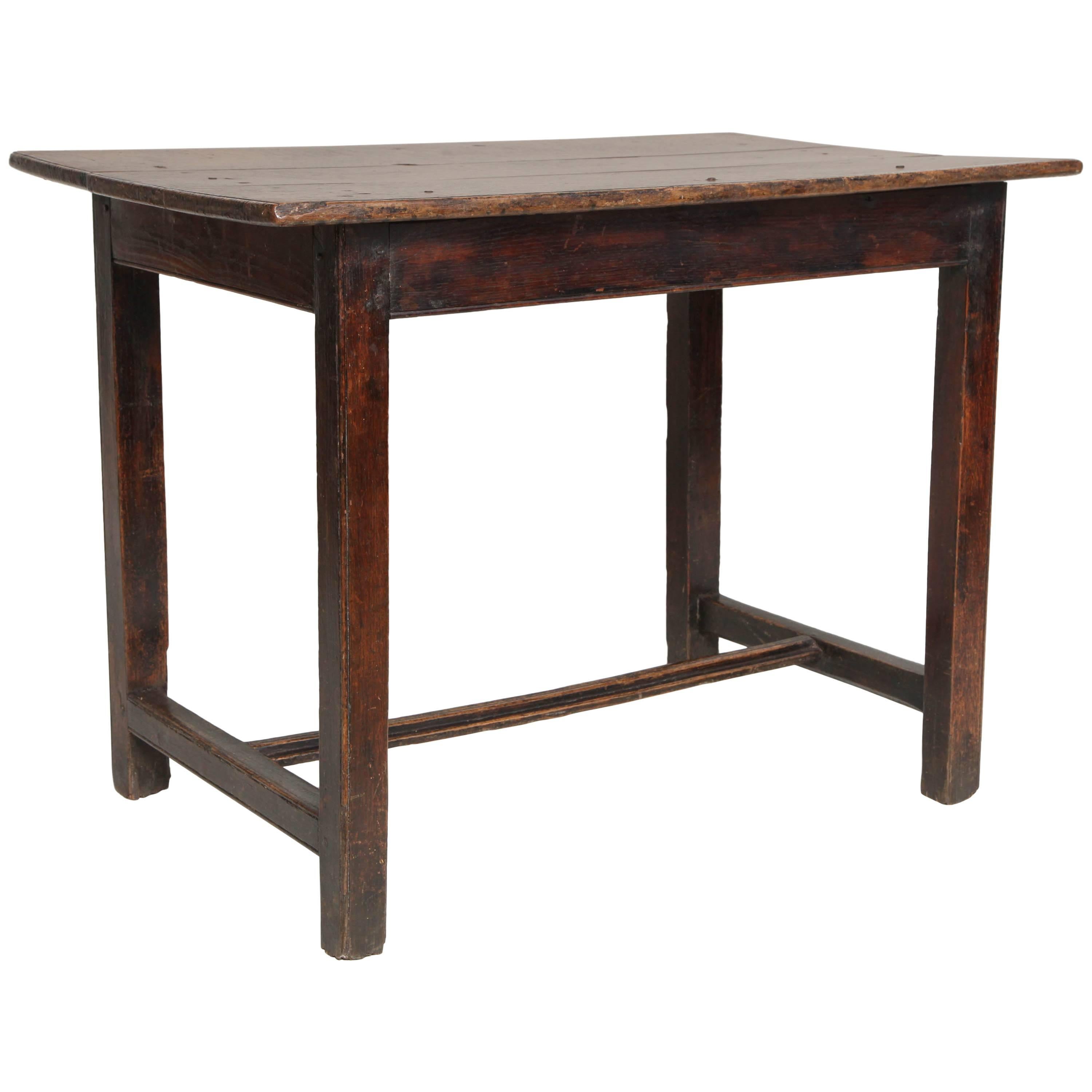 Late 18th Century Oak Center Table
