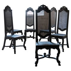 Stühle im Barockstil, zweite Hälfte des 19. Jahrhunderts