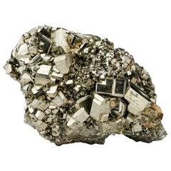 Genuine Pyrite Cluster from Huanuco Province, Peru (4.4 lbs)