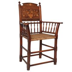 Rare Mid-19th Century Prussian "Vierlander" Armchair 4